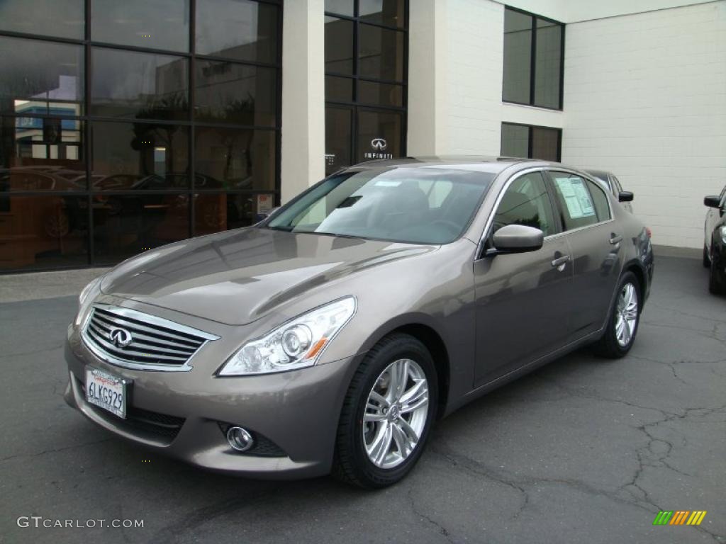 2010 G 37 Journey Sedan - Smokey Quartz / Graphite photo #1