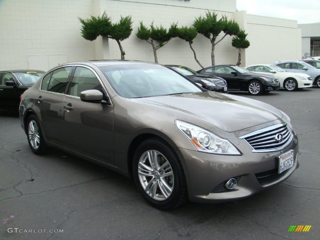 Smokey Quartz 2010 Infiniti G 37 Journey Sedan Exterior Photo #46690316