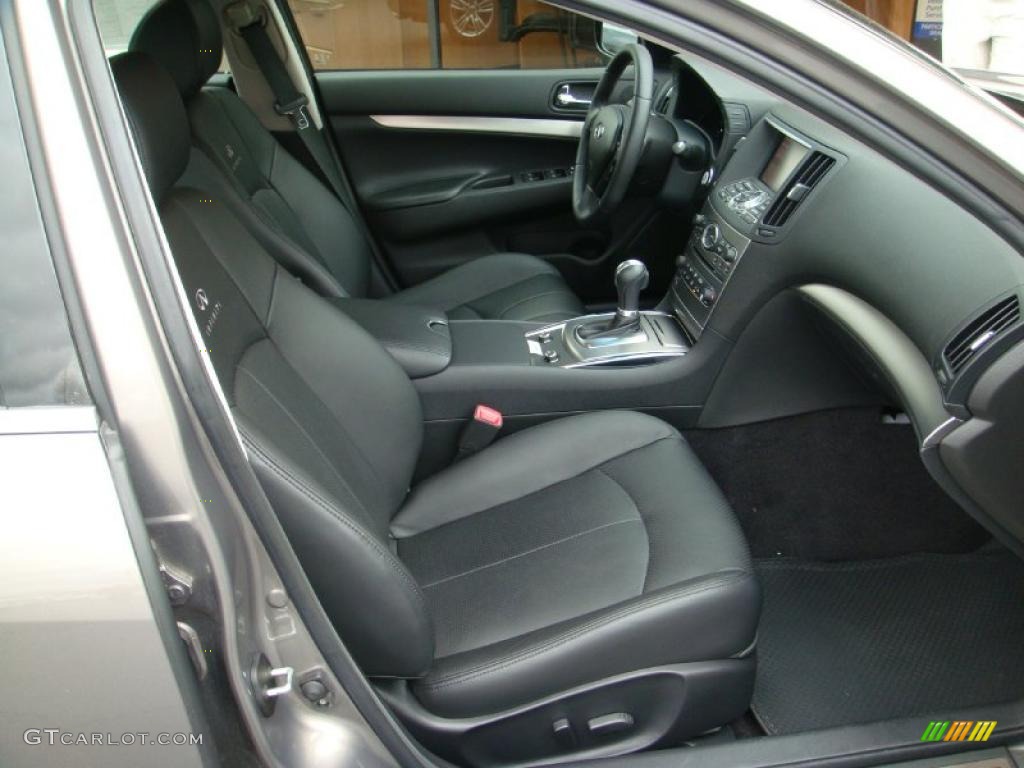 Graphite Interior 2010 Infiniti G 37 Journey Sedan Photo #46690484