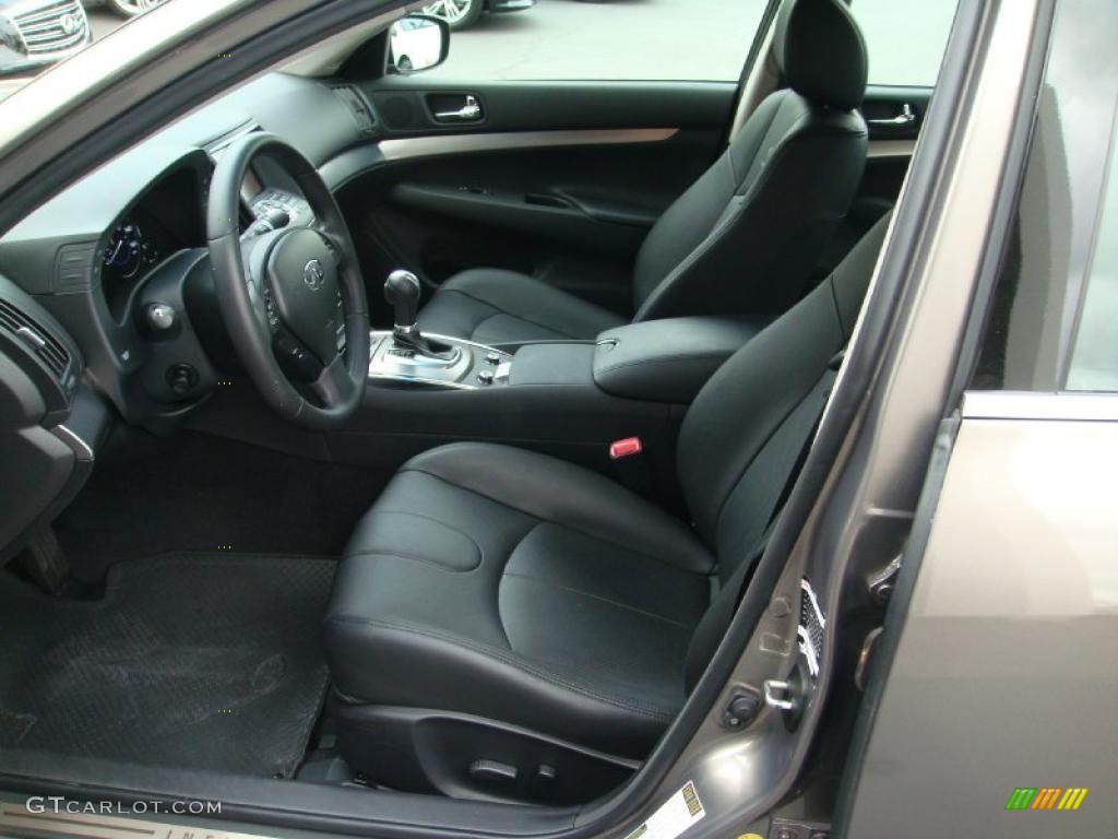 Graphite Interior 2010 Infiniti G 37 Journey Sedan Photo #46690586