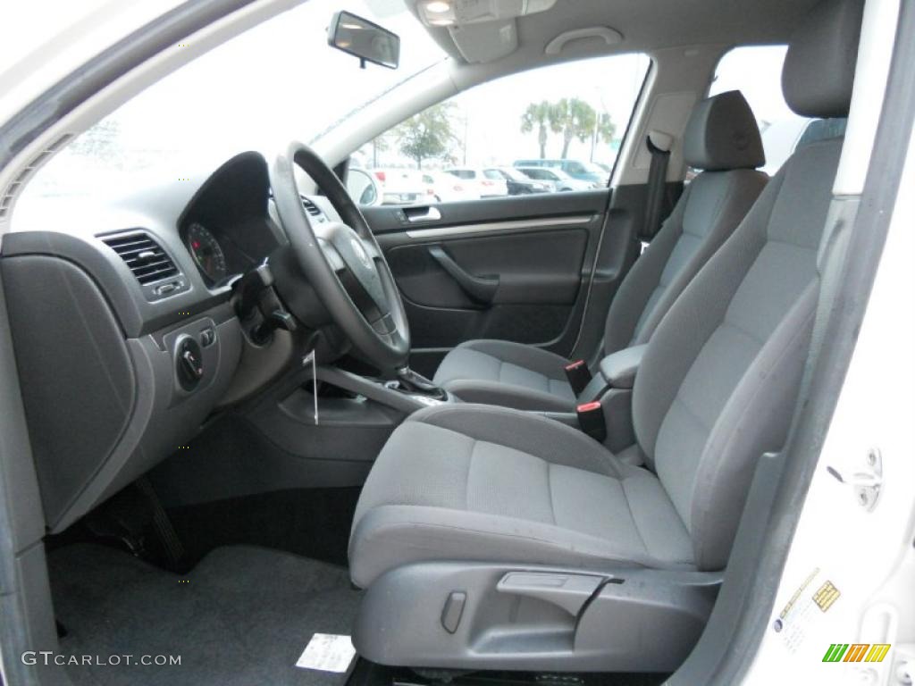 Anthracite Interior 2007 Volkswagen Rabbit 4 Door Photo #46690805