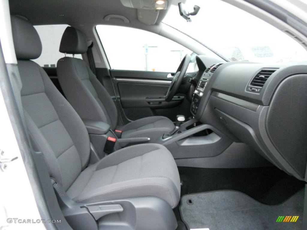 Anthracite Interior 2007 Volkswagen Rabbit 4 Door Photo #46690850