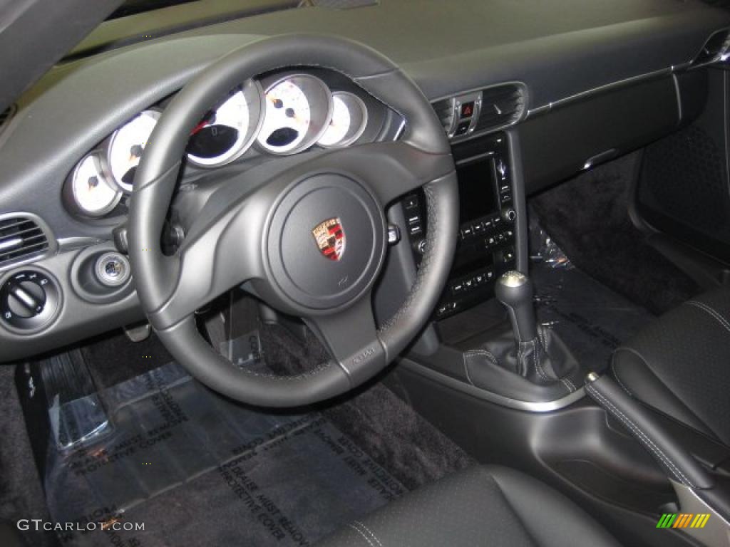 2011 Porsche 911 Carrera S Coupe Black Dashboard Photo #46690931