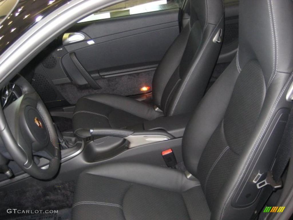Black Interior 2011 Porsche 911 Carrera S Coupe Photo #46690946