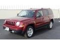 Deep Cherry Red Crystal Pearl 2011 Jeep Patriot Latitude X 4x4 Exterior