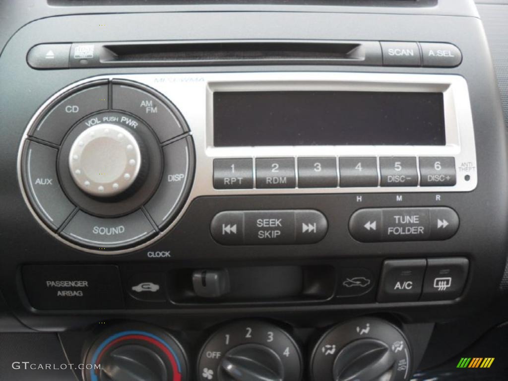 2010 Honda Fit Standard Fit Model Controls Photo #46691381