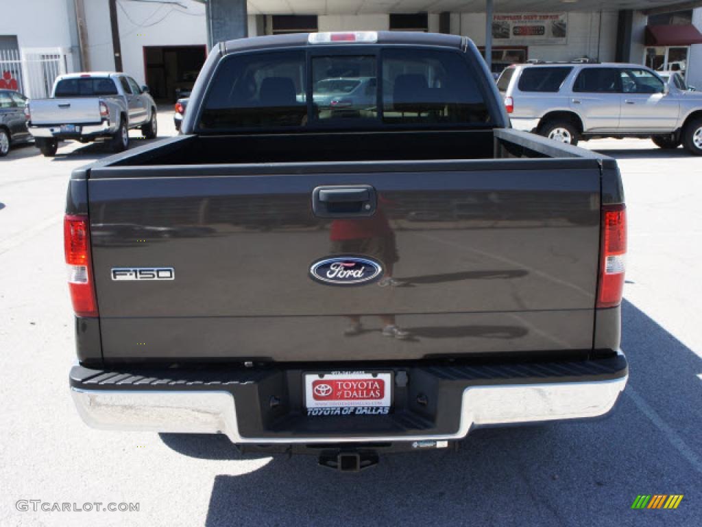 2006 F150 XLT SuperCrew - Dark Shadow Grey Metallic / Medium/Dark Flint photo #3