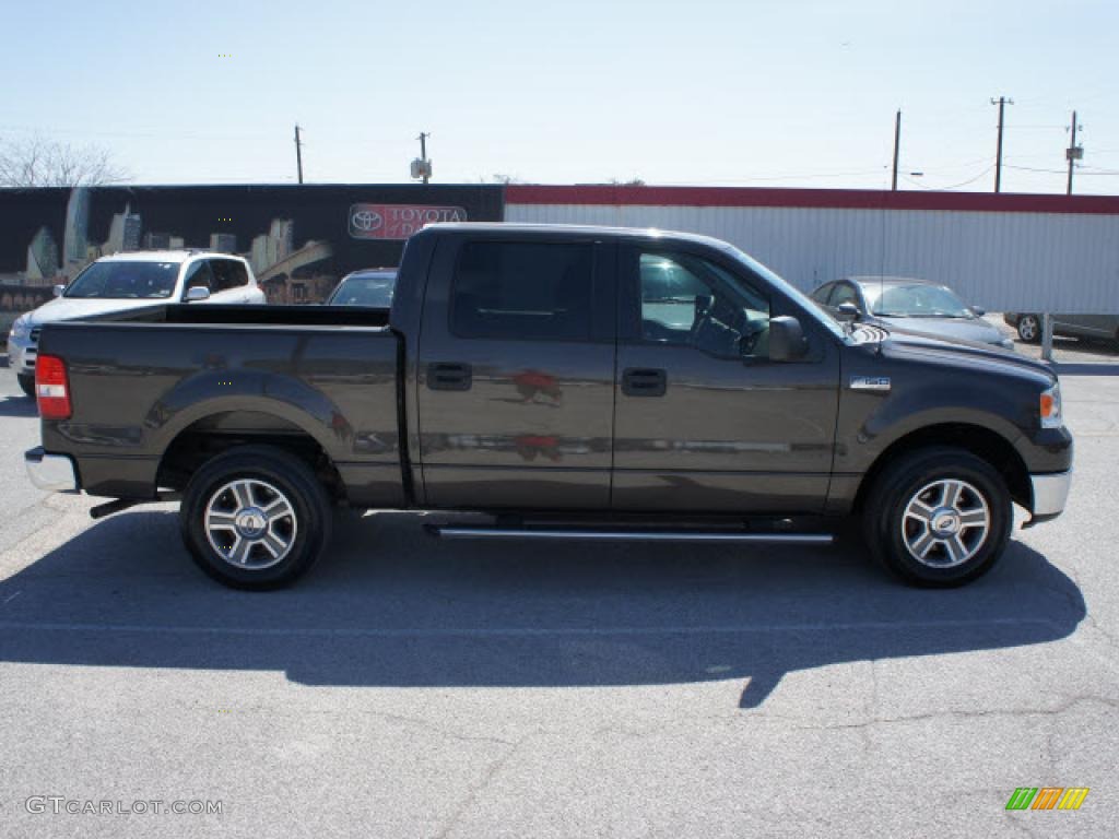 2006 F150 XLT SuperCrew - Dark Shadow Grey Metallic / Medium/Dark Flint photo #5