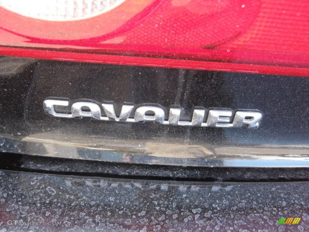 2004 Cavalier Coupe - Black / Graphite photo #17