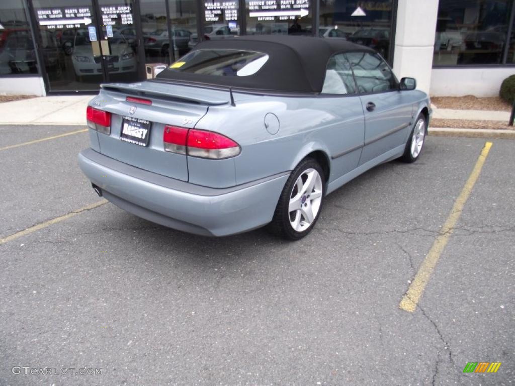 2003 9-3 SE Convertible - Dolphin Grey / Charcoal Grey photo #3