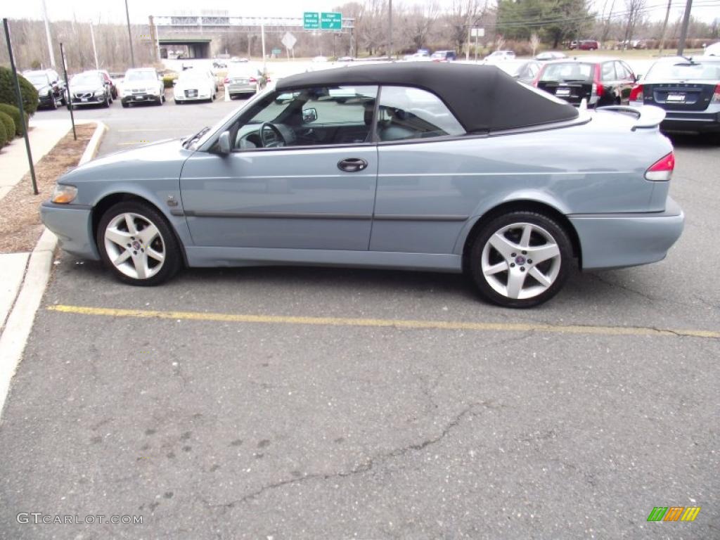 2003 9-3 SE Convertible - Dolphin Grey / Charcoal Grey photo #6