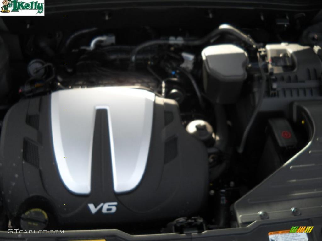 2011 Sorento LX V6 AWD - Titanium Silver / Black photo #15