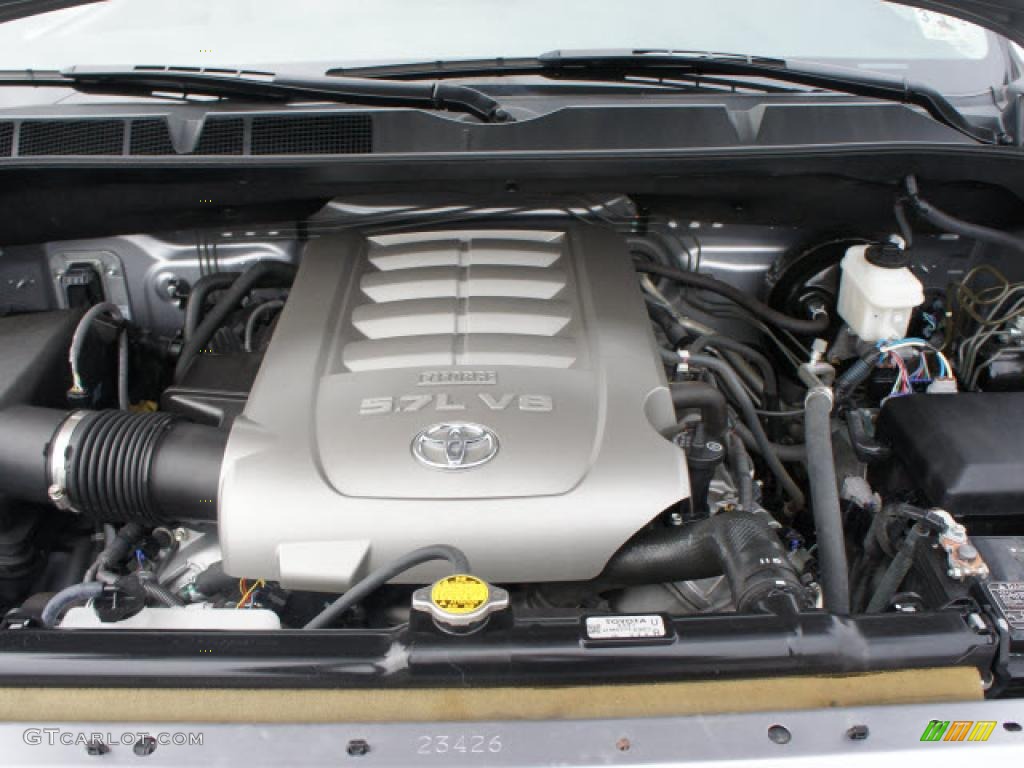 2010 Toyota Tundra Double Cab 4x4 5.7 Liter i-Force Flex-Fuel DOHC 32-Valve Dual VVT-i V8 Engine Photo #46693424