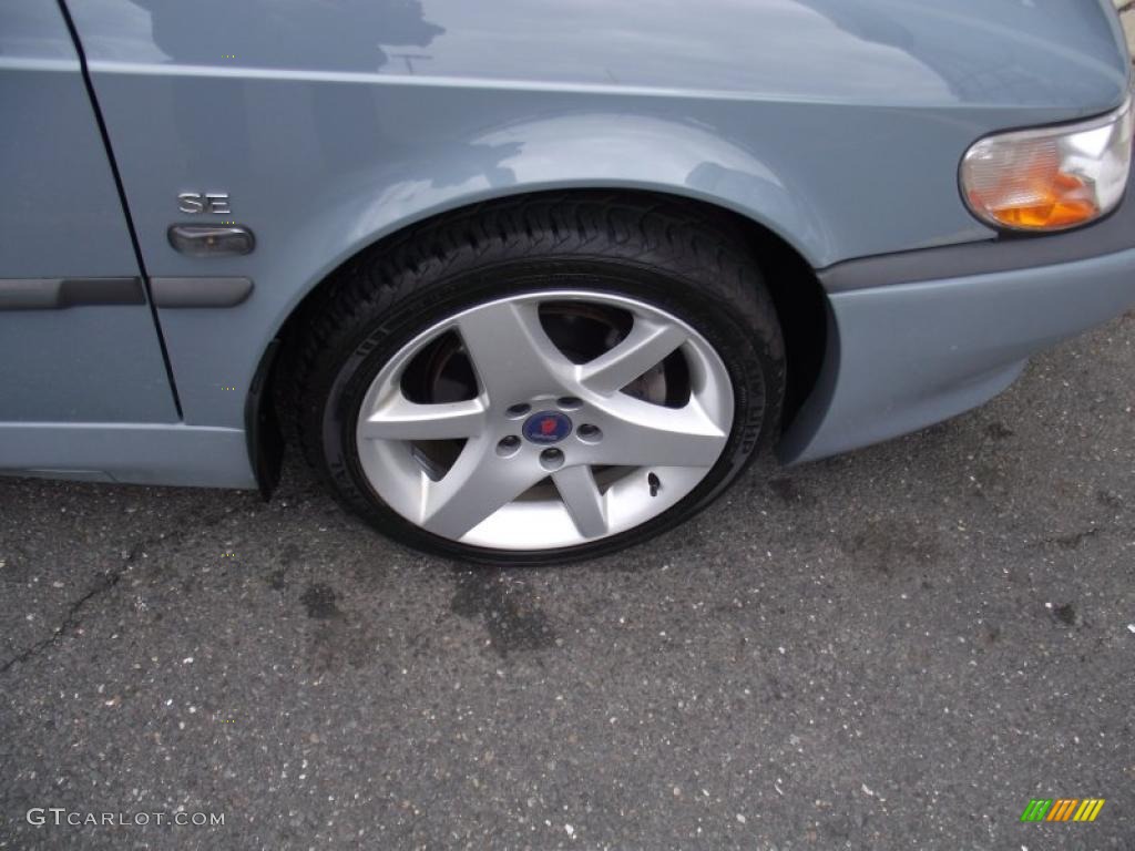 2003 9-3 SE Convertible - Dolphin Grey / Charcoal Grey photo #12