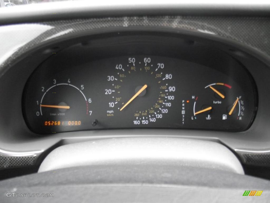 2003 Saab 9-3 SE Convertible Gauges Photo #46693505