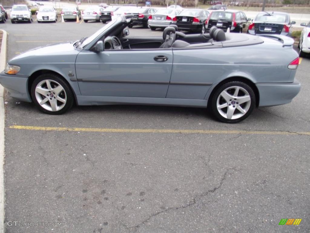 2003 9-3 SE Convertible - Dolphin Grey / Charcoal Grey photo #17