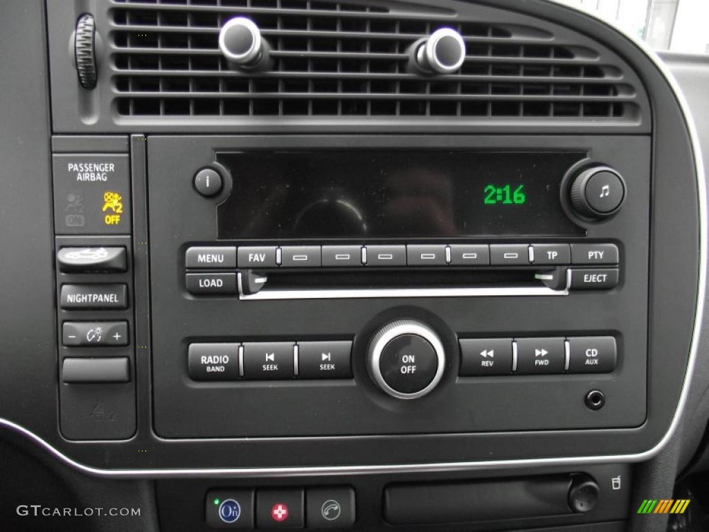 2009 Saab 9-3 Aero Convertible Controls Photo #46693766