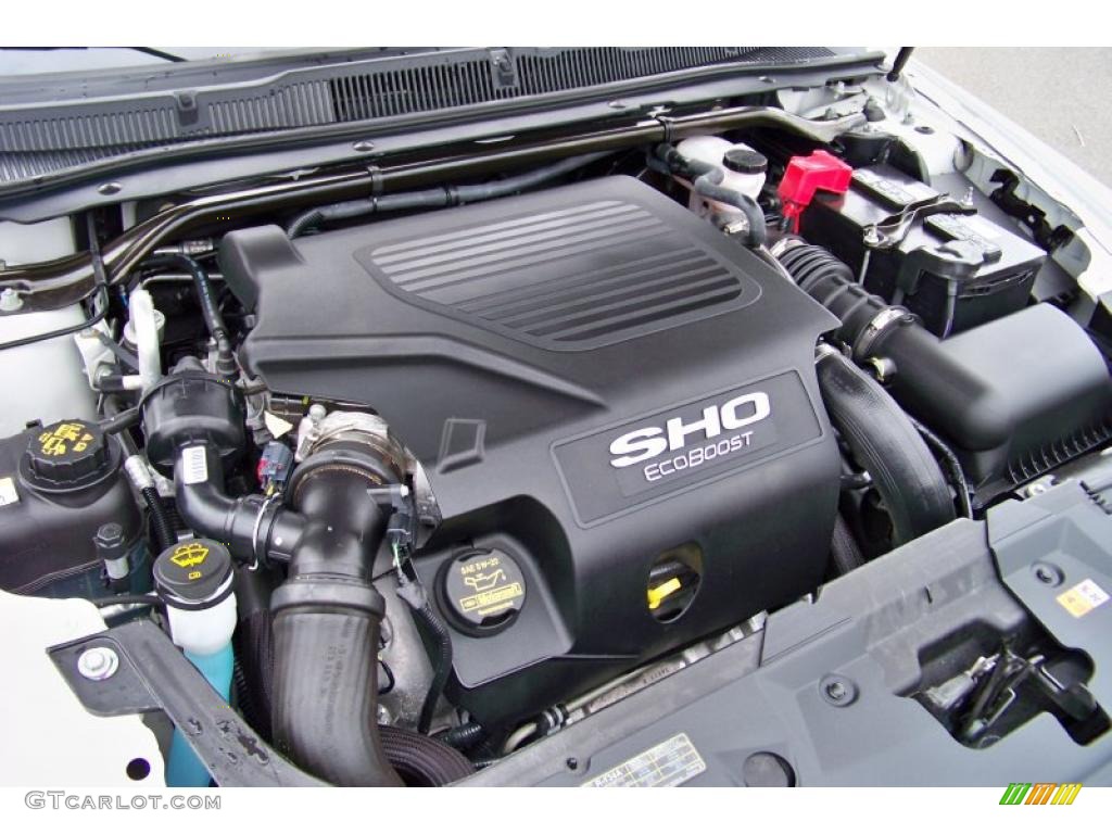 2010 Ford Taurus SHO AWD 3.5 Liter GTDI EcoBoost Twin-Turbocharged DOHC 24-Valve VVT V6 Engine Photo #46693823