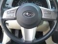 Warm Ivory Steering Wheel Photo for 2010 Subaru Outback #46694024