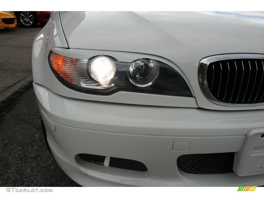 2005 3 Series 330i Coupe - Alpine White / Black photo #8