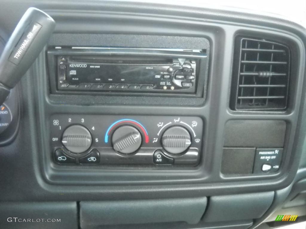 2002 Silverado 1500 Work Truck Regular Cab 4x4 - Indigo Blue Metallic / Graphite Gray photo #17