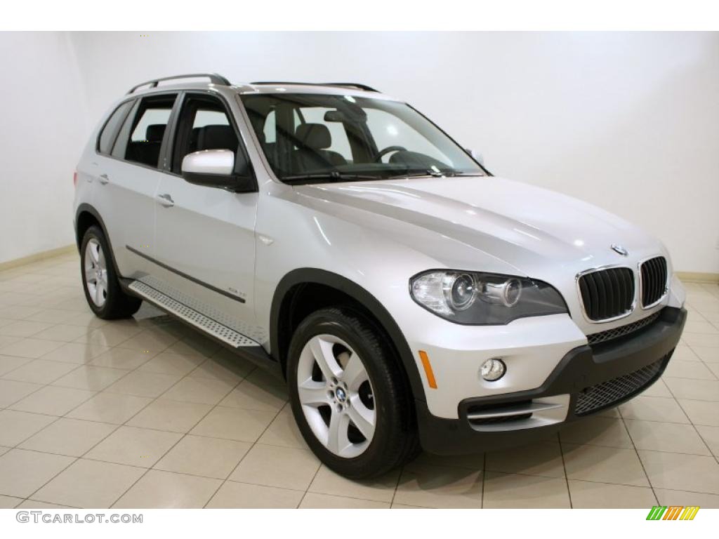 Titanium Silver Metallic 2010 BMW X5 xDrive30i Exterior Photo #46695050