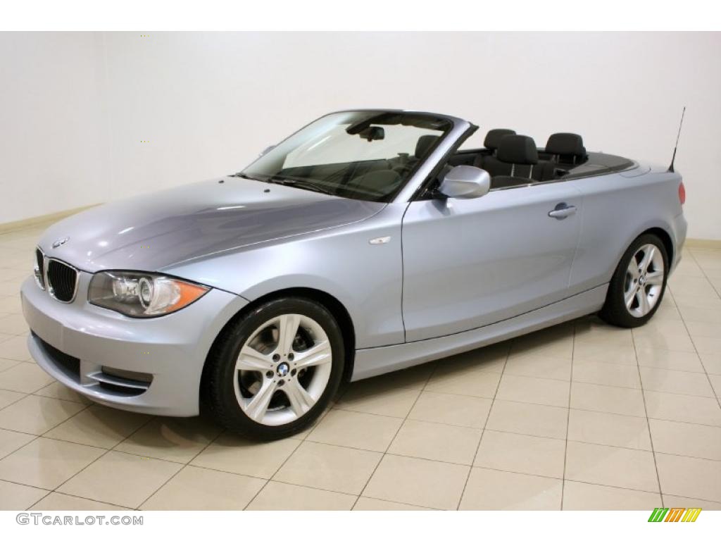 Blue Water Metallic 2010 BMW 1 Series 128i Convertible Exterior Photo #46695188