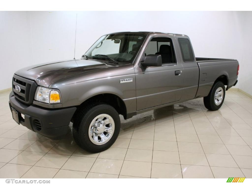 Dark Shadow Grey Metallic 2008 Ford Ranger XL SuperCab Exterior Photo #46695308