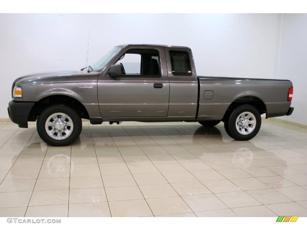 Dark Shadow Grey Metallic 2008 Ford Ranger XL SuperCab Exterior Photo #46695314