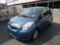 2010 Bayou Blue Pearl Toyota Yaris 3 Door Liftback  photo #11