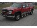 2004 Victory Red Chevrolet Silverado 1500 LS Extended Cab 4x4  photo #21