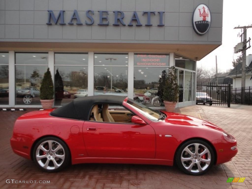Rosso Mondial (Red) 2004 Maserati Spyder Cambiocorsa Exterior Photo #46698279