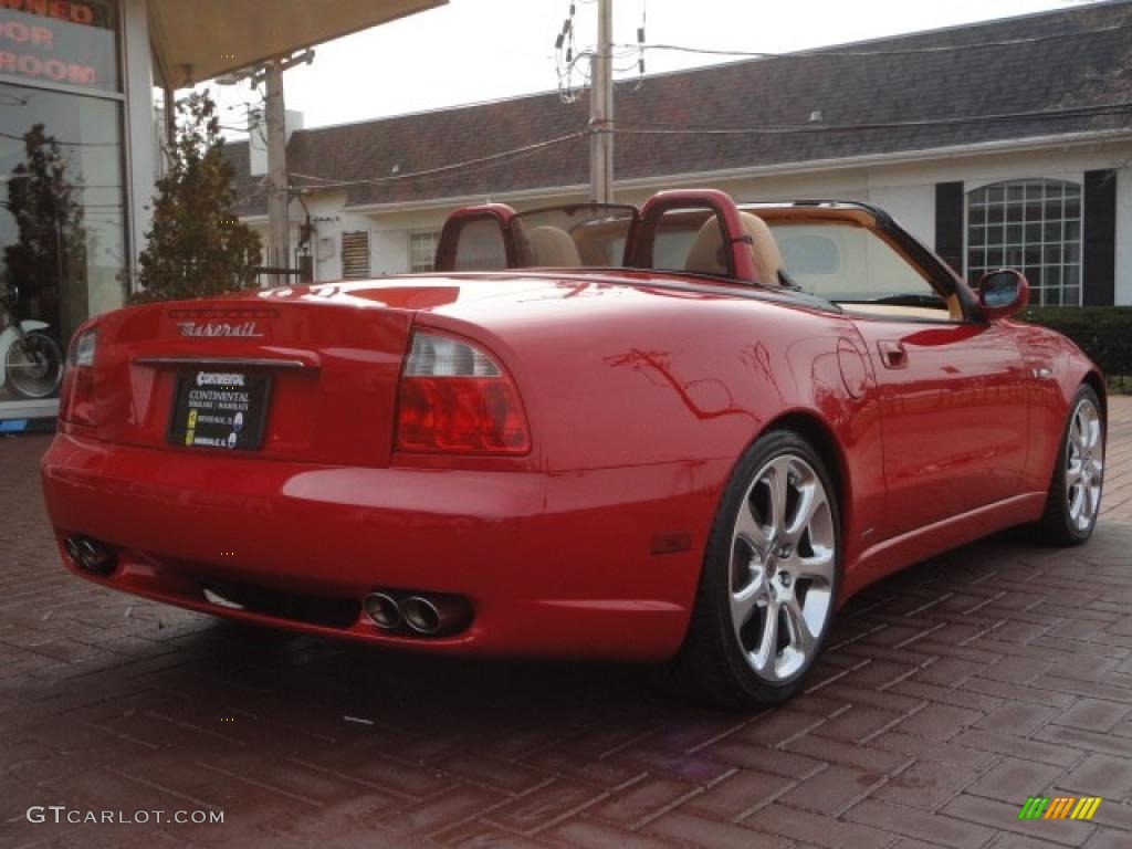 2004 Spyder Cambiocorsa - Rosso Mondial (Red) / Beige photo #3