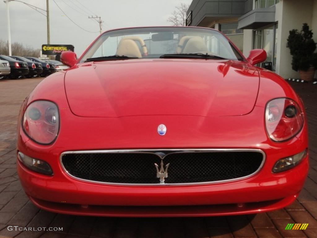 2004 Spyder Cambiocorsa - Rosso Mondial (Red) / Beige photo #8