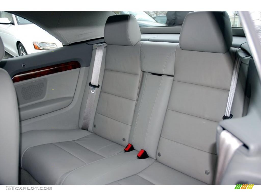 Light Gray Interior 2008 Audi A4 2.0T quattro Cabriolet Photo #46698588
