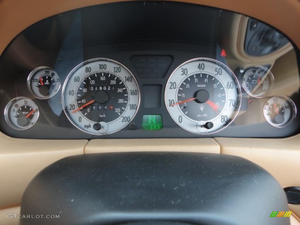 2004 Maserati Spyder Cambiocorsa Gauges Photo #46699176