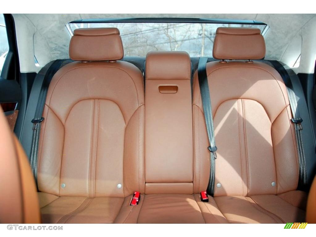Nougat Brown Interior 2011 Audi A8 4.2 FSI quattro Photo #46699239