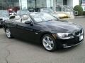 2008 Jet Black BMW 3 Series 328i Convertible  photo #3