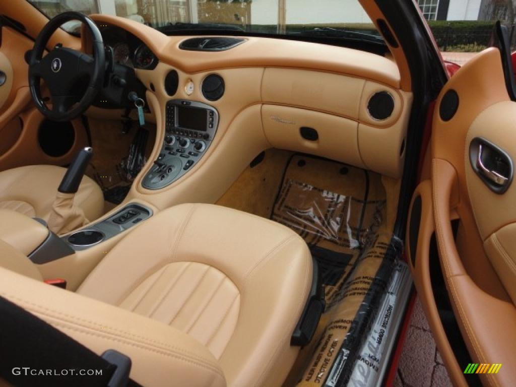 Beige Interior 2004 Maserati Spyder Cambiocorsa Photo #46699326