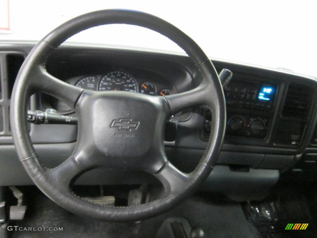 1999 Chevrolet Silverado 1500 LS Regular Cab 4x4 Graphite Steering Wheel Photo #46699380