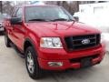 2004 Bright Red Ford F150 FX4 SuperCab 4x4  photo #2