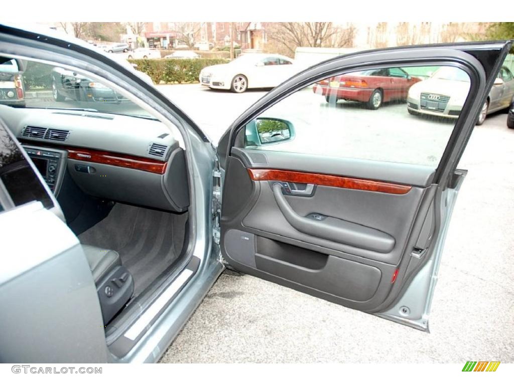 2008 A4 3.2 Quattro S-Line Sedan - Quartz Grey Metallic / Black photo #38