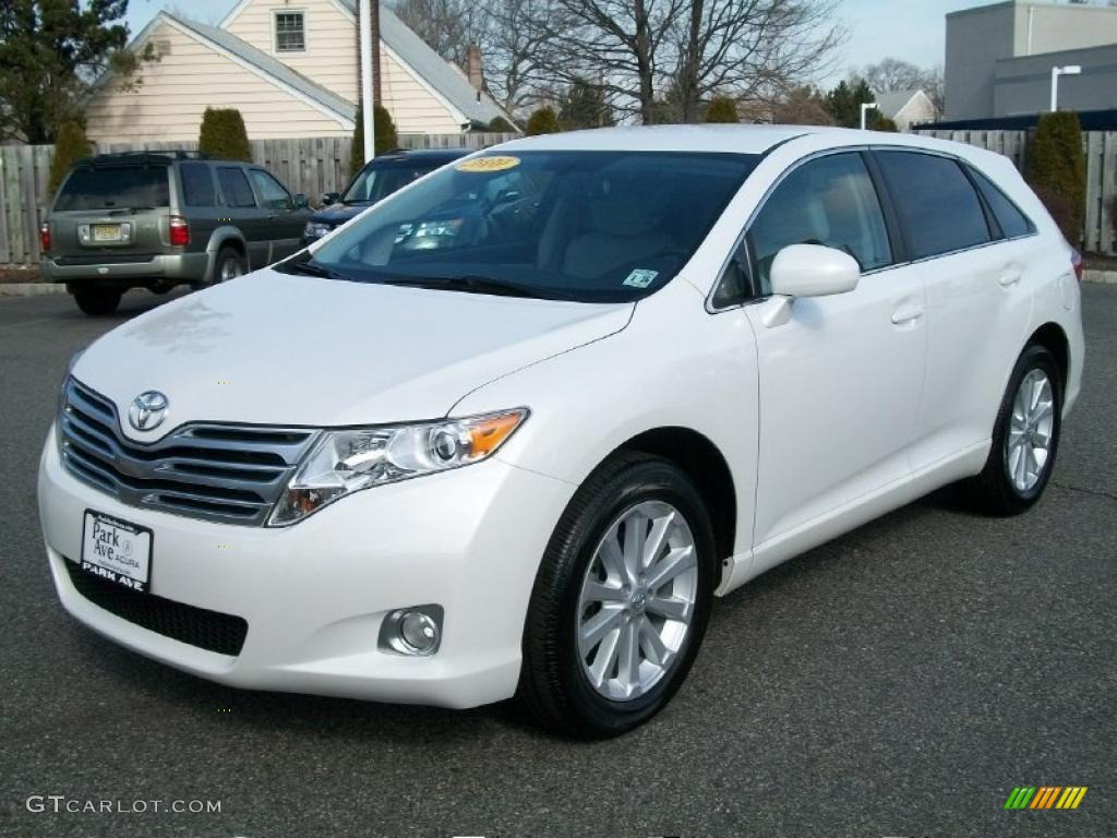 Blizzard White Pearl 2010 Toyota Venza I4 Exterior Photo #46700412
