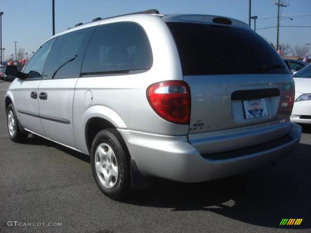 2003 Grand Caravan SE - Bright Silver Metallic / Gray photo #3