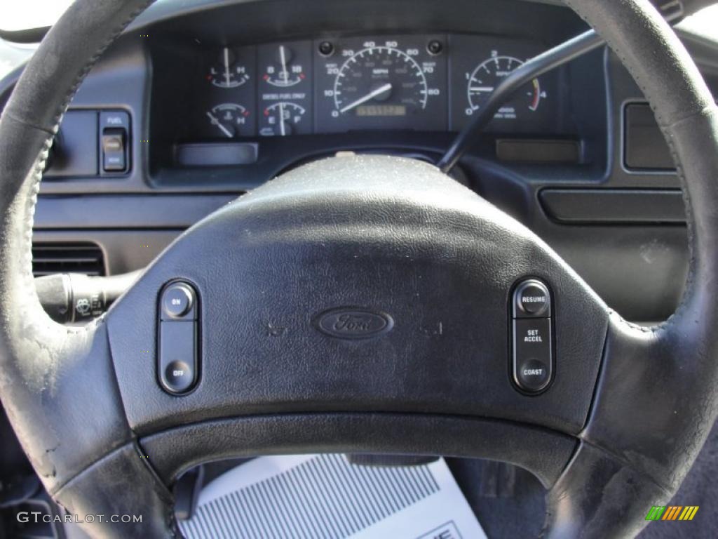 1997 Ford F250 XLT Crew Cab Controls Photo #46701540