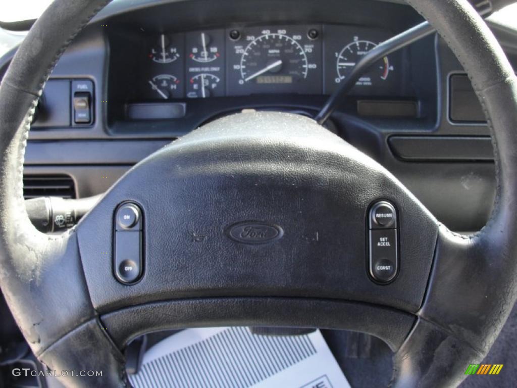 1997 Ford F250 XLT Crew Cab Controls Photo #46701540