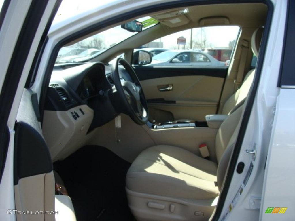 Ivory Interior 2009 Toyota Venza I4 Photo #46701681