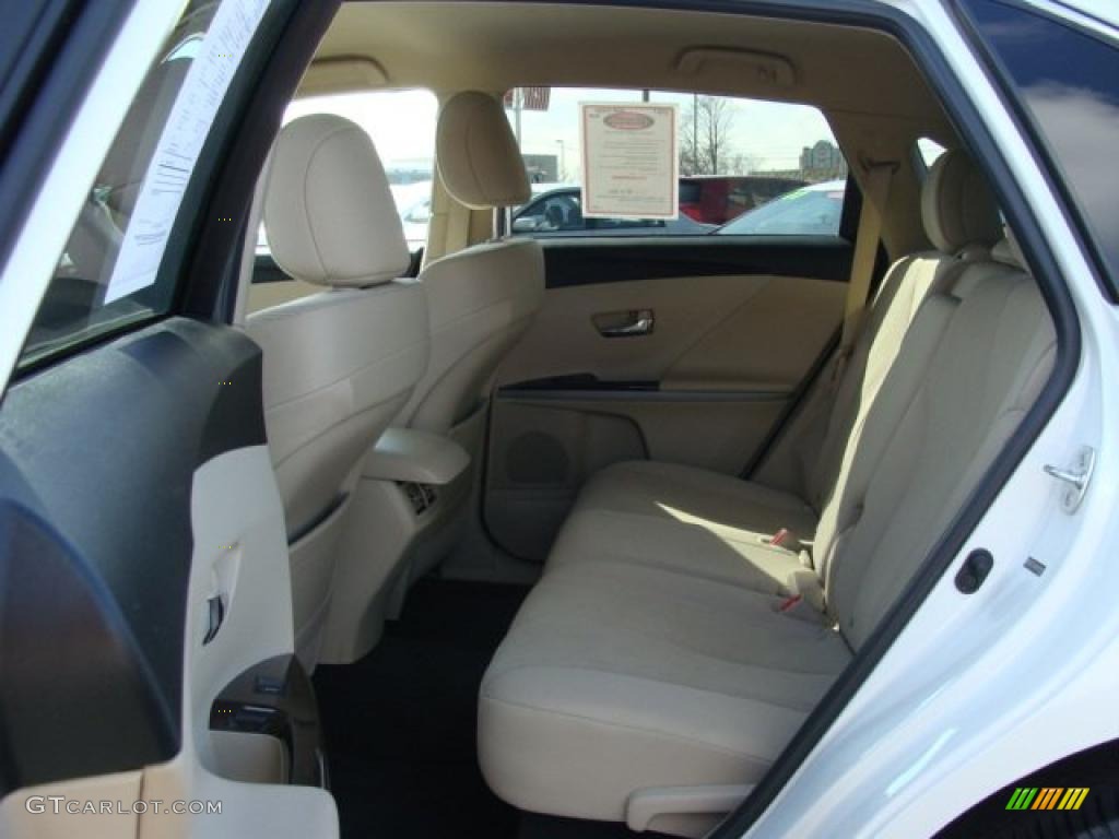 Ivory Interior 2009 Toyota Venza I4 Photo #46701765