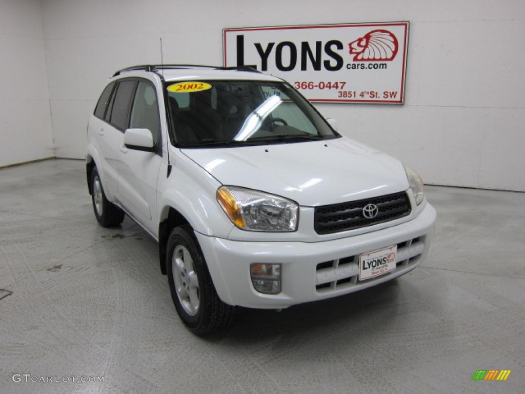 2002 RAV4 4WD - Natural White / Gray photo #26