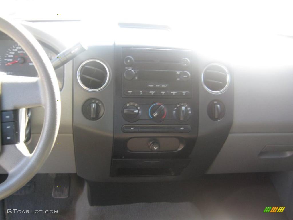 2005 F150 XLT SuperCrew 4x4 - Medium Wedgewood Blue Metallic / Medium Flint/Dark Flint Grey photo #9